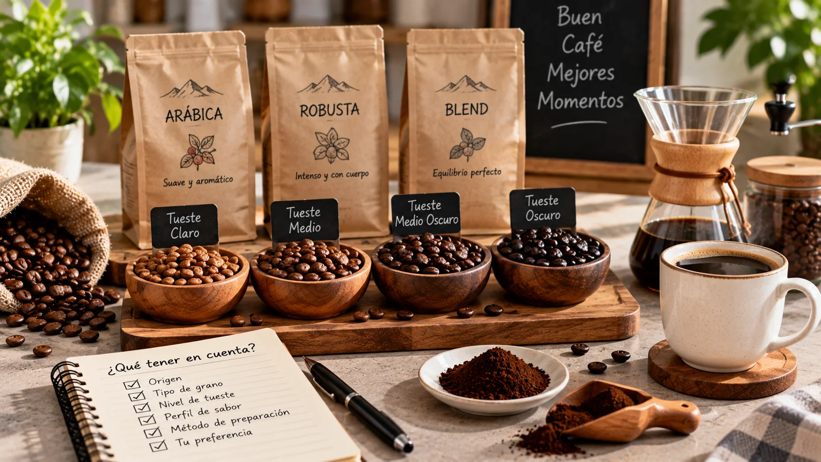 Cómo elegir cafe