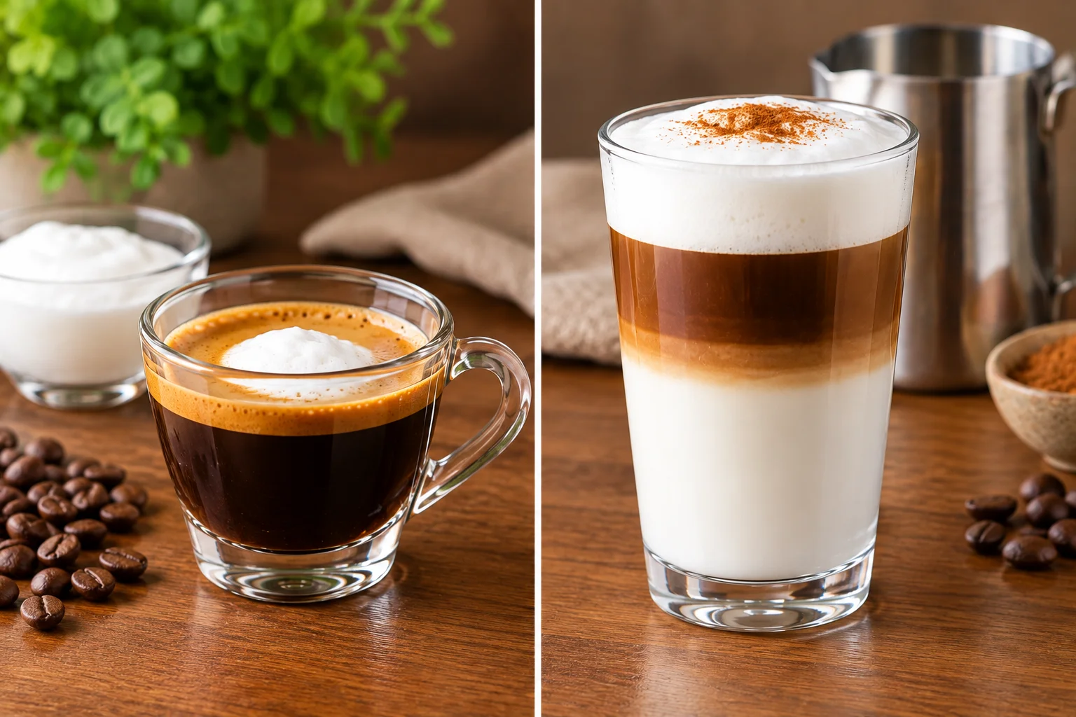 Macchiato: qué es, características y tipos